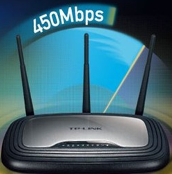 450Mbps Dual-Band Wireless N Gigabit Router TPLINK TL-WR2543ND 